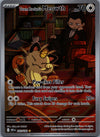 203 Team Rocket's Meowth Destined Rivals Illustration Rare Near Mint