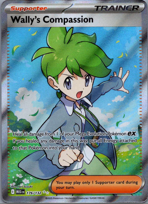 176 Wally's Compassion Mega Evolution Ultra Rare Near Mint