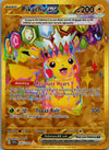 247 Pikachu ex Surging Sparks Hyper Rare Near Mint