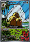 208 Alolan Dugtrio Surging Sparks Illustration Rare Near Mint