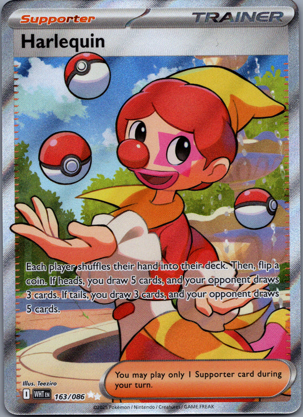 163 Harlequin White Flare Ultra Rare Near Mint