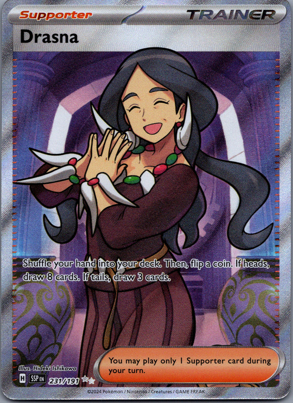 231 Drasna Surging Sparks Ultra Rare Near Mint