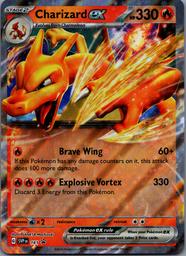 161 Charizard ex SV Black Star Promos Promo Near Mint