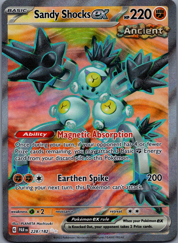 228 Sandy Shocks ex Paradox Rift Ultra Rare NM