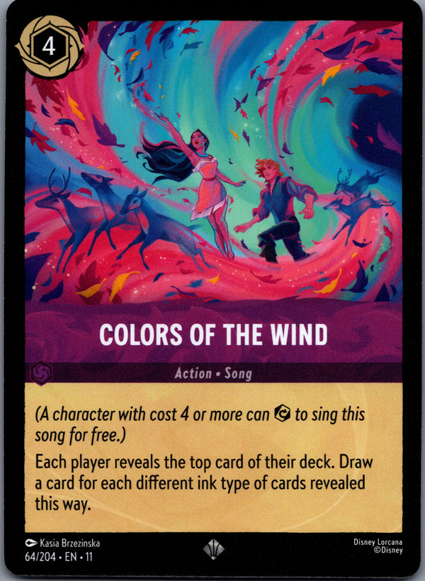 064 Colors of the Wind Winterspell Super Rare Near Mint