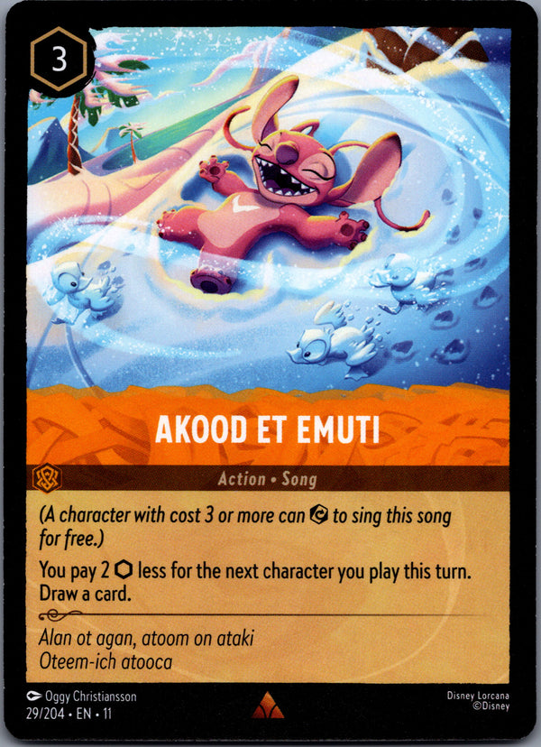 029 Akood Et Emuti Winterspell Rare Near Mint