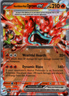017 Hearthflame Mask Ogerpon ex Prismatic Evolutions Double Rare Near Mint