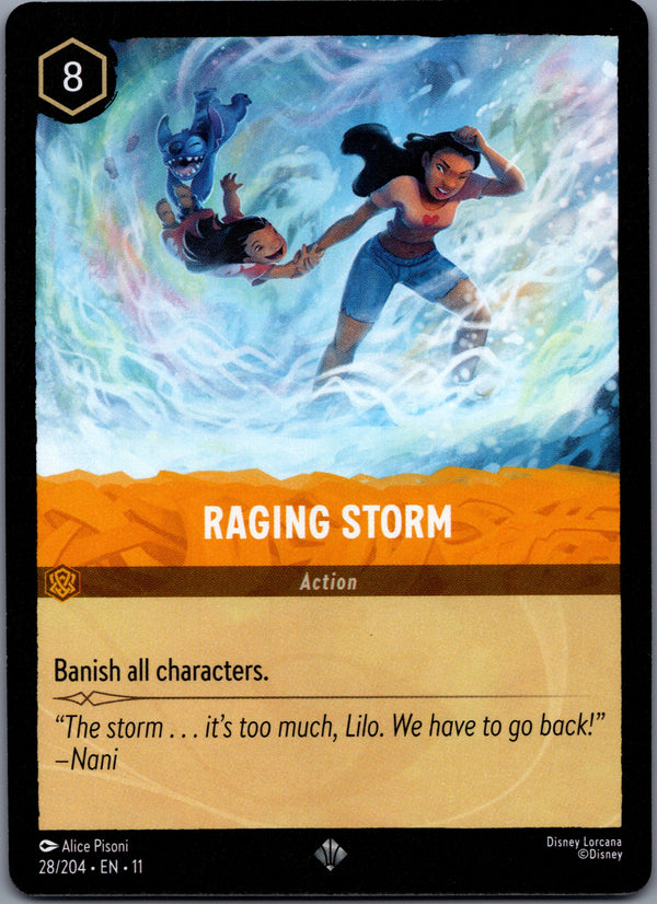 028 Raging Storm Winterspell Super Rare NM