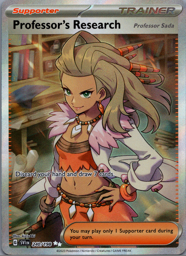240 Professor's Research Scarlet & Violet Ultra Rare NM