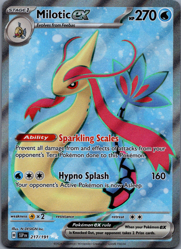 217 Milotic ex Surging Sparks Ultra Rare Near Mint