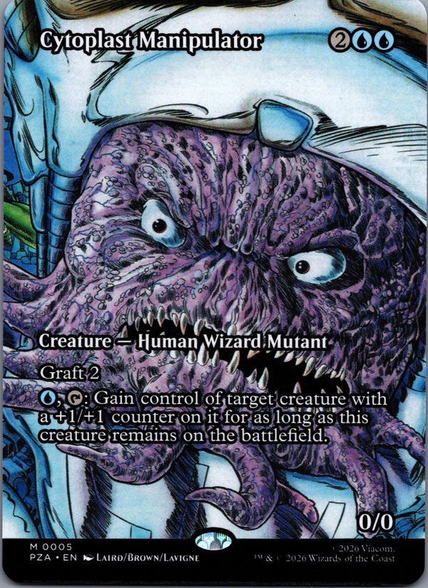 005 Cytoplast Manipulator Teenage Mutant Ninja Turtles Source Material Mythic Borderless NM