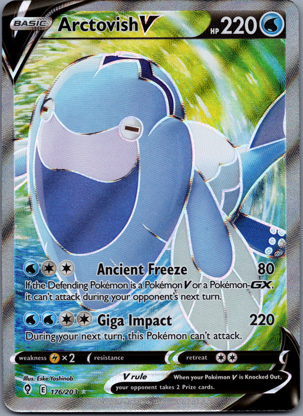 176 Arctovish V Evolving Skies Rare Ultra NM