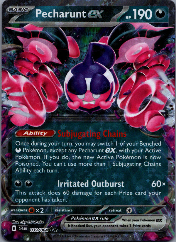 039 Pecharunt ex Shrouded Fable Double Rare Near Mint