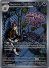 199 Team Rocket's Weezing Destined Rivals Illustration Rare Near Mint
