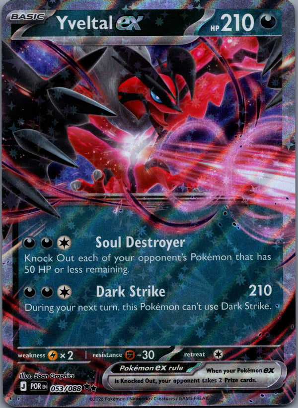 053 Yveltal ex Perfect Order Double Rare NM