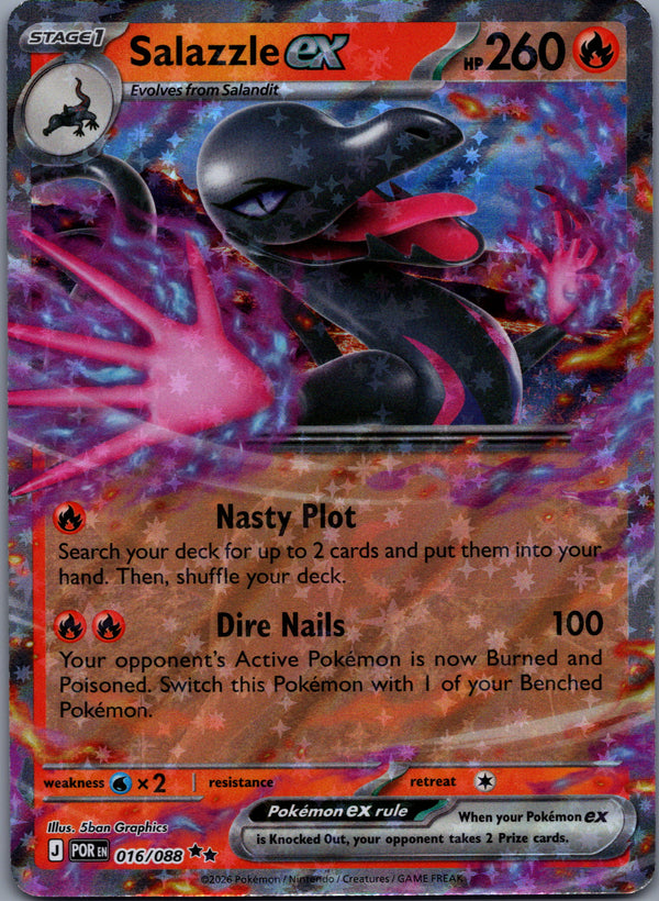 016 Salazzle ex Perfect Order Double Rare NM