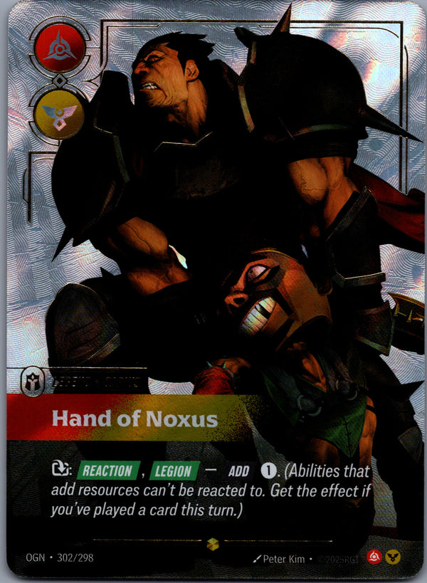 302 Darius - Hand of Noxus Origins Showcase NM