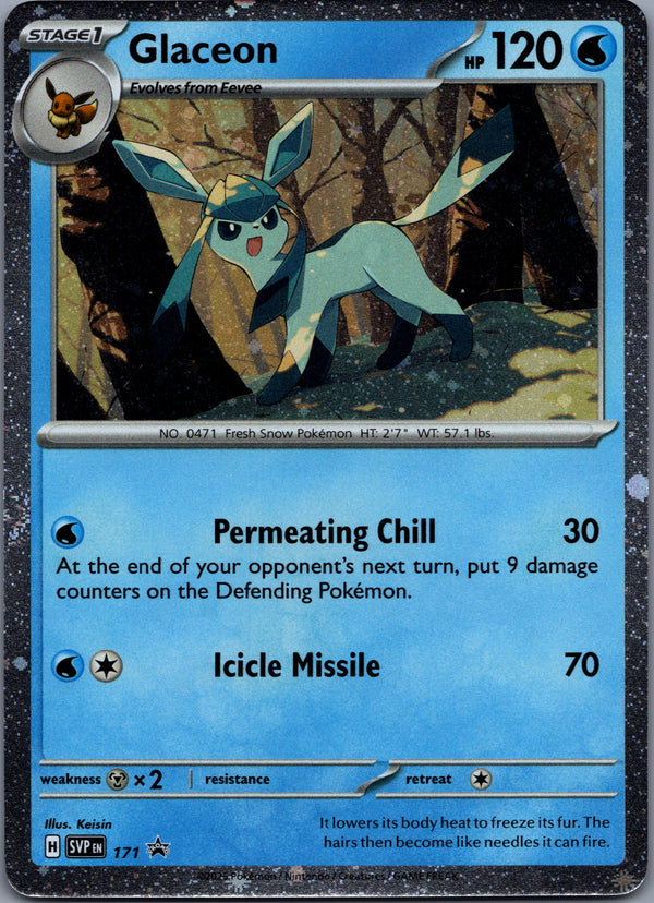 171 Glaceon SV Black Star Promos Promo NM