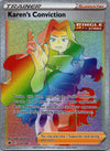 216 Karen's Conviction Chilling Reign Rare Rainbow Near Mint