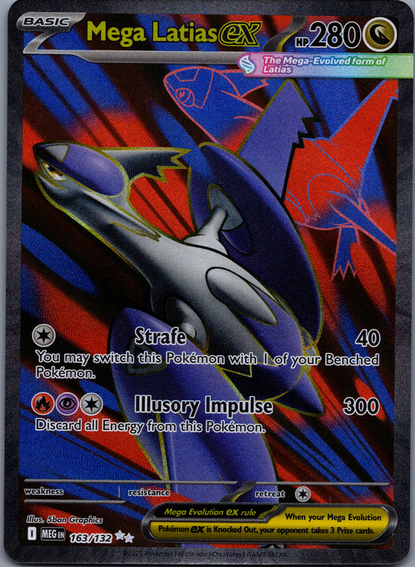 163 Mega Latias ex Mega Evolution Ultra Rare Near Mint