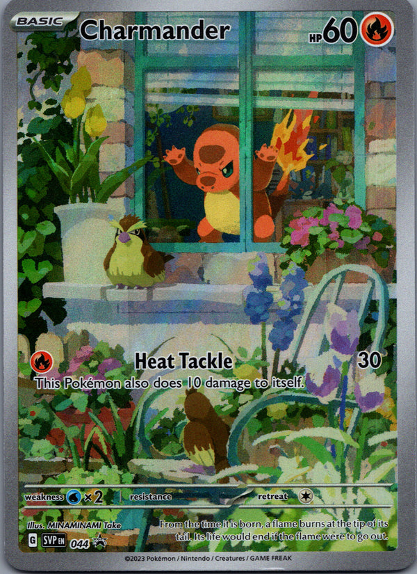 044 Charmander SV Black Star Promos Promo Near Mint