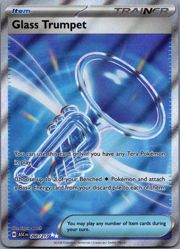 260 Glass Trumpet Ascended Heroes Ultra Rare NM