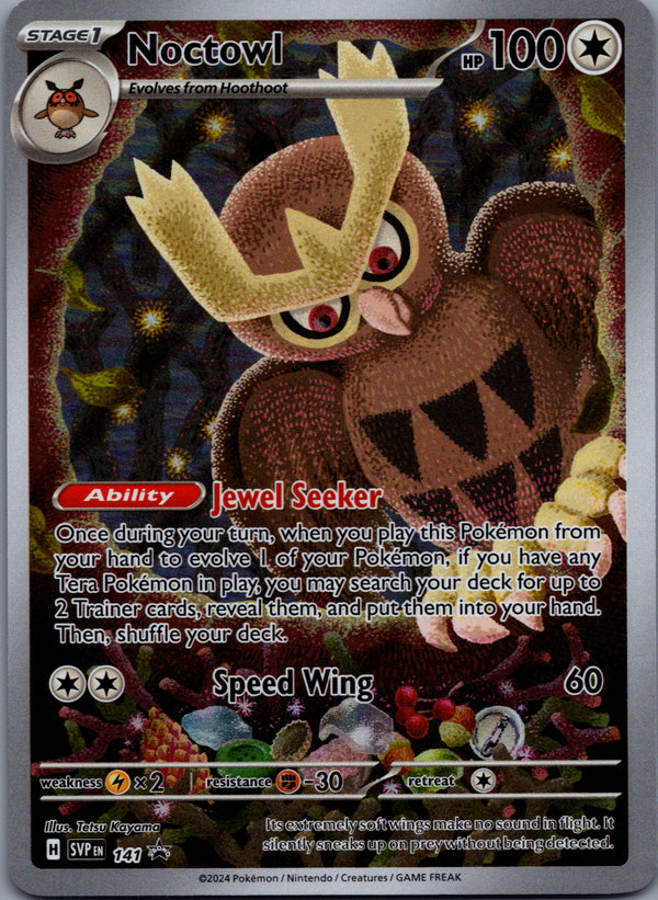 141 Noctowl SV Black Star Promos Promo Near Mint