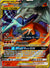 020 Reshiram & Charizard-GX Unbroken Bonds Rare Holo GX Moderately Played