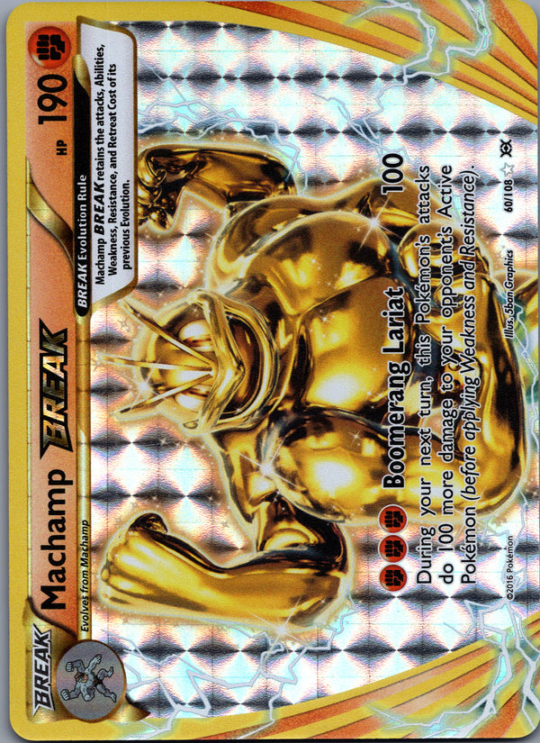 060 Machamp BREAK Evolutions Rare BREAK Lightly Played