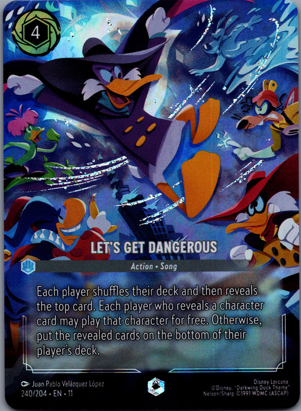 240 Let's Get Dangerous Winterspell Enchanted Near Mint