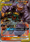 082 Marshadow & Machamp-GX Unbroken Bonds Rare Holo GX Near Mint