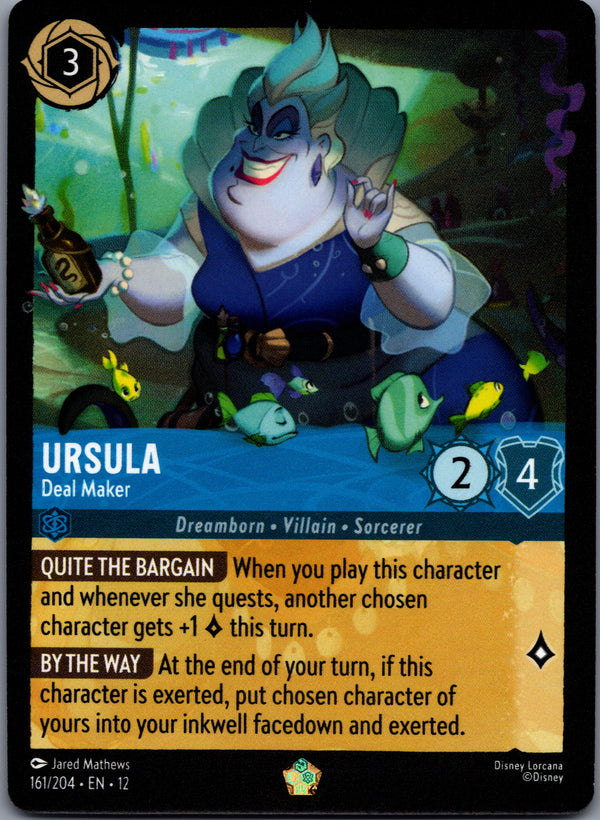 161 Ursula - Deal Maker Wilds Unknown Legendary Near Mint