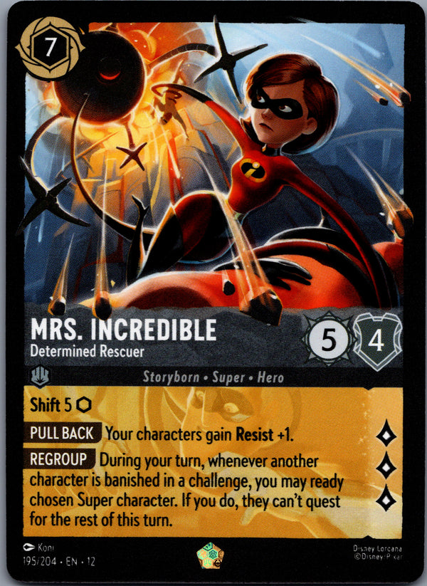 195 Mrs. Incredible - Determined Rescuer Wilds Unknown Legendary Near Mint