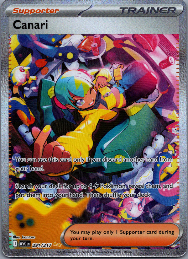 291 Canari Ascended Heroes Special Illustration Rare Near Mint