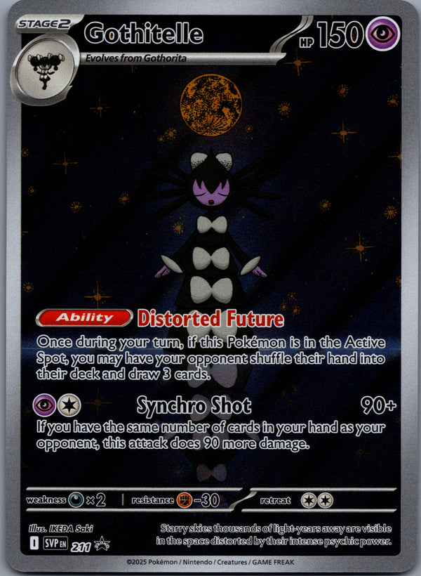 211 Gothitelle SV Black Star Promos Promo Near Mint