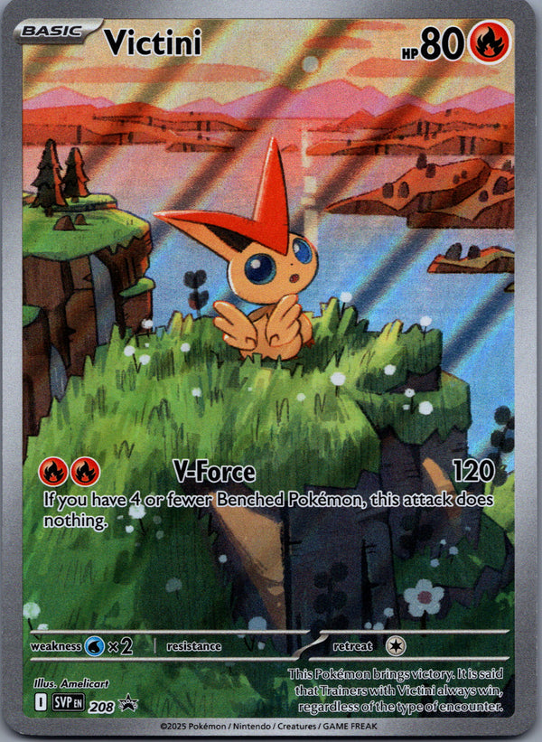 208 Victini SV Black Star Promos Promo NM