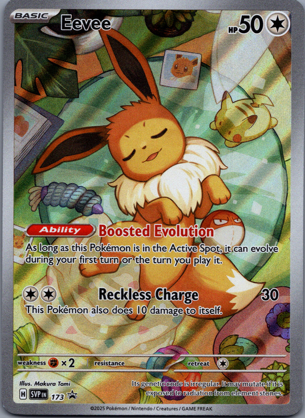 173 Eevee SV Black Star Promos Promo Near Mint