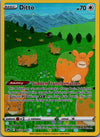 GG22 Ditto Crown Zenith Rare Holo Near Mint
