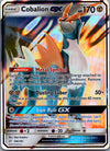 106 Cobalion-GX Team Up Rare Holo GX Lightly Played