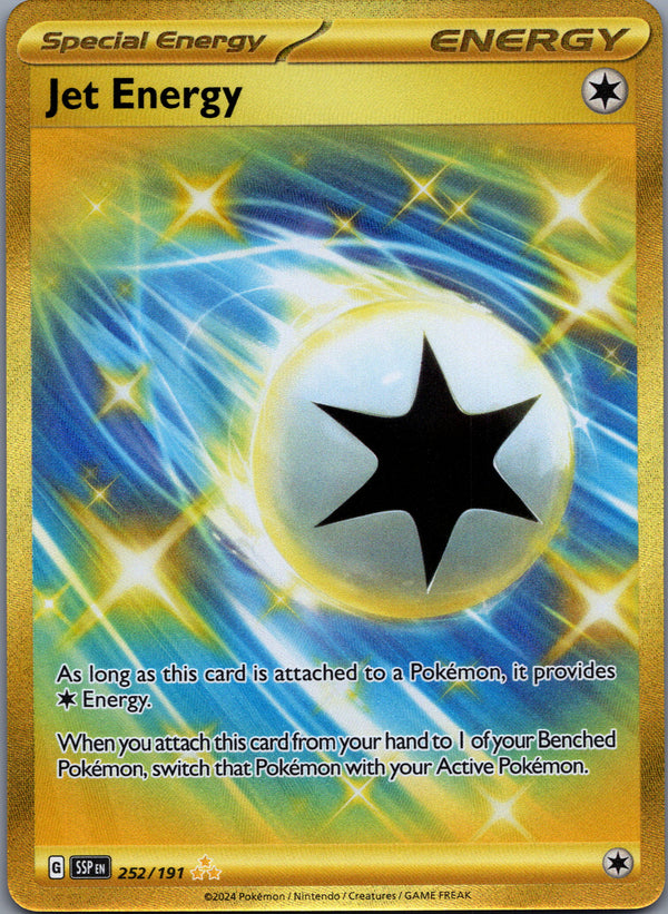 252 Jet Energy Surging Sparks Hyper Rare NM