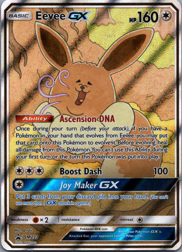SM233 Eevee-GX SM Black Star Promos Promo LP