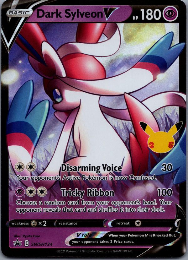 SWSH134 Dark Sylveon V SWSH Black Star Promos Promo NM