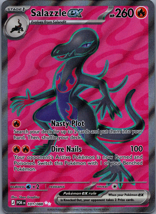 101 Salazzle ex Perfect Order Ultra Rare NM