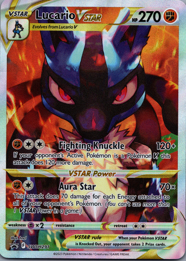 SWSH291 Lucario VSTAR SWSH Black Star Promos Promo NM