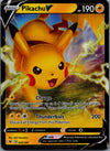 043 Pikachu V Vivid Voltage Holo Rare V NM