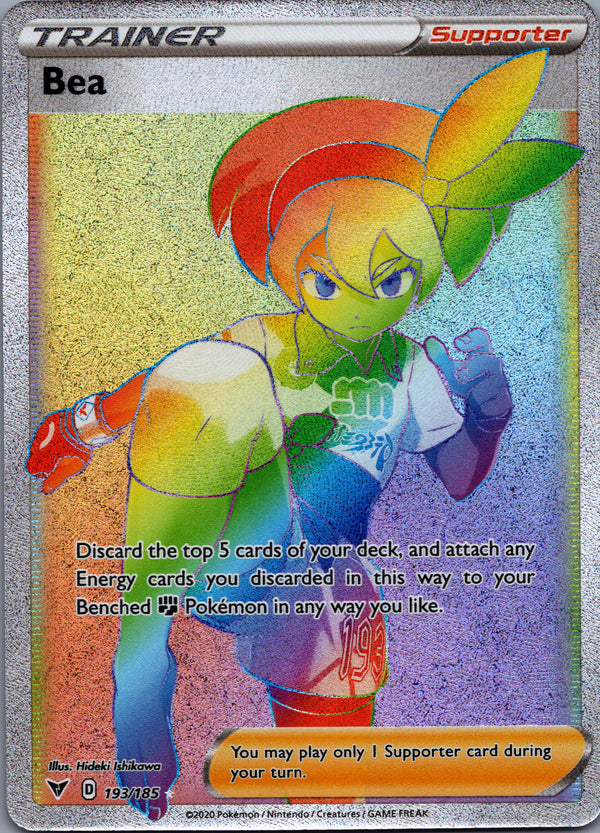 193 Bea Vivid Voltage Rare Rainbow NM