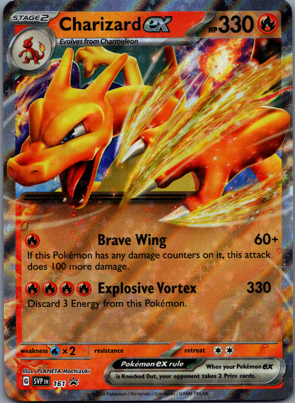 161 Charizard ex SV Black Star Promos Promo NM