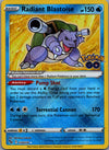 018 Radiant Blastoise Pokemon GO Radiant Rare NM