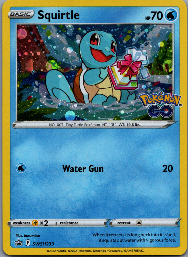 SWSH233 Squirtle SWSH Black Star Promos Promo NM
