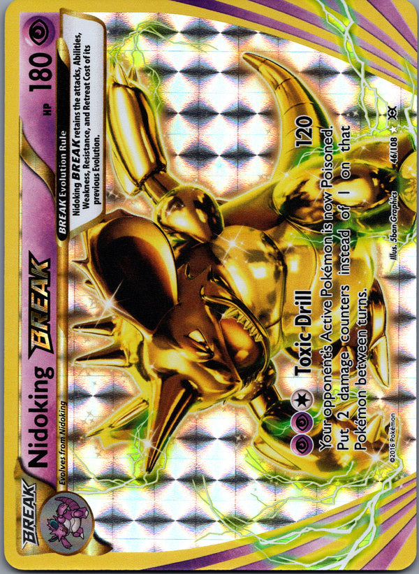 046 Nidoking BREAK Evolutions Rare BREAK LP